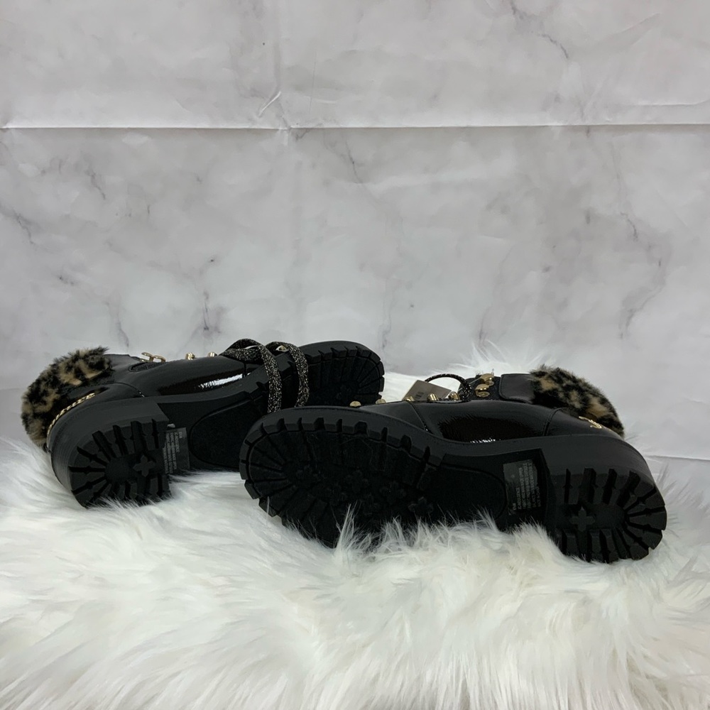 NWT Juicy Couture Indulgence Faux Fur Hiker Bootie - Picture 7 of 10